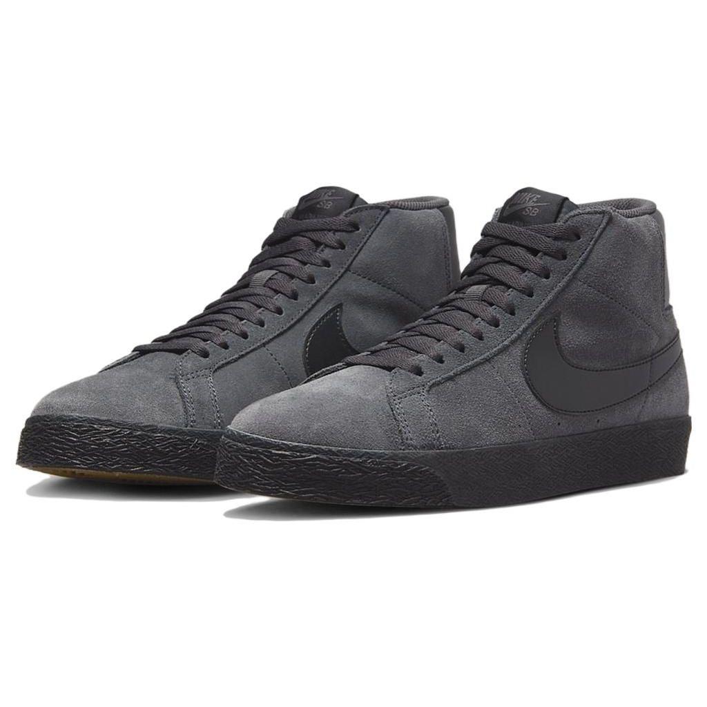 Nike Zoom Blazer Mid SB Anthrazit Schwarz Herren Sneakers Grau FD0731-001