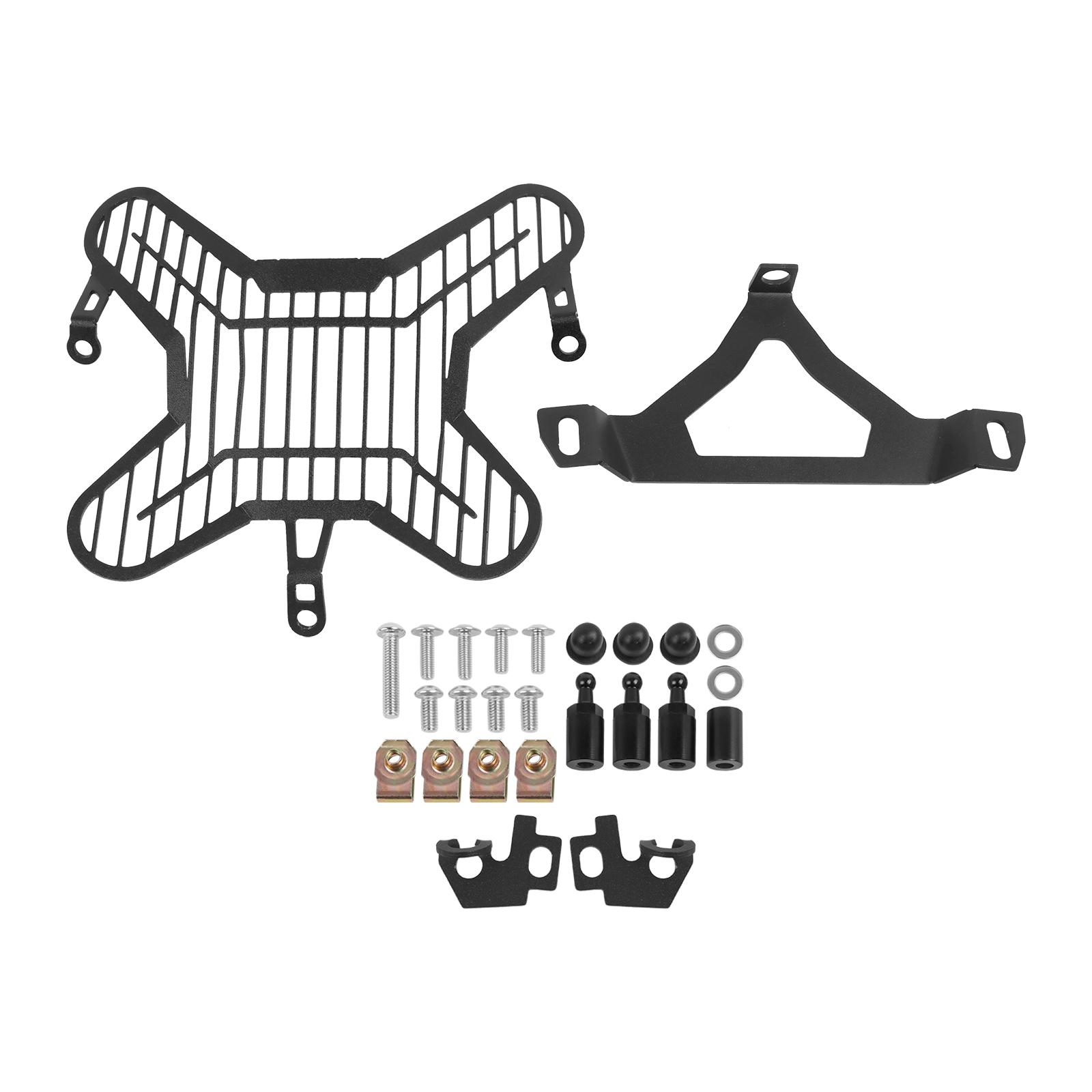 

Для BMW R 1300 GS R1300GS R1300 GS ADV Adventure 2025-2025 Защитная решетка для фар Защитная крышка для линз Защитная решетка чёрный