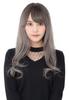 Clearstone WIGGY RICH Women's Wavy Long Wig In White Ash Gold