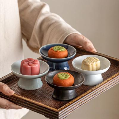 Piatto in Ceramica Squisito per Frutta Secca Piatto Cinese per Frutta Vassoio da Tè Vassoio Piccolo Semi di Melone Snack Piatto per Pasticceria Piatto per Snack