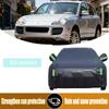 Full Car Cover Suitable for Porsche Cayenne 2002, UV-proof, Rain and Snow, Windproof and Durable SUV Cover -2026 Thick Car Cover