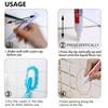 Bathroom Gap Instant Repair Tile Repair Pen Anti-Mould Cleaner Ceramic Tile Seam Gap Filler Waterproof Grout Restorer Pen Home
