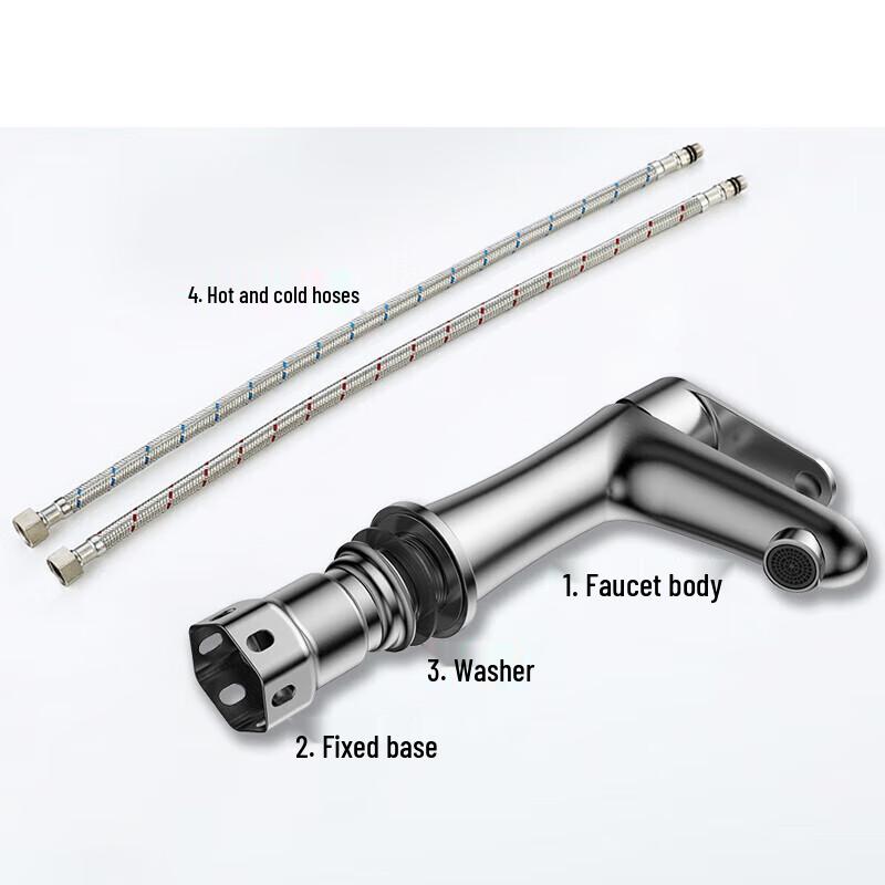 304 Stainless Steel Hot/Cold Water Faucet