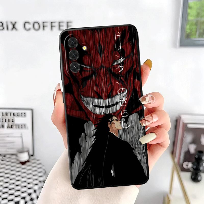 Bleach Zaraki Kenpachi Soft Phone Case for Samsung A17 A37 A57 A16 A26 A36 A56 A15 A25 A35 A55 A14 A24 A34 A54 A13 A23 A33 A53 A