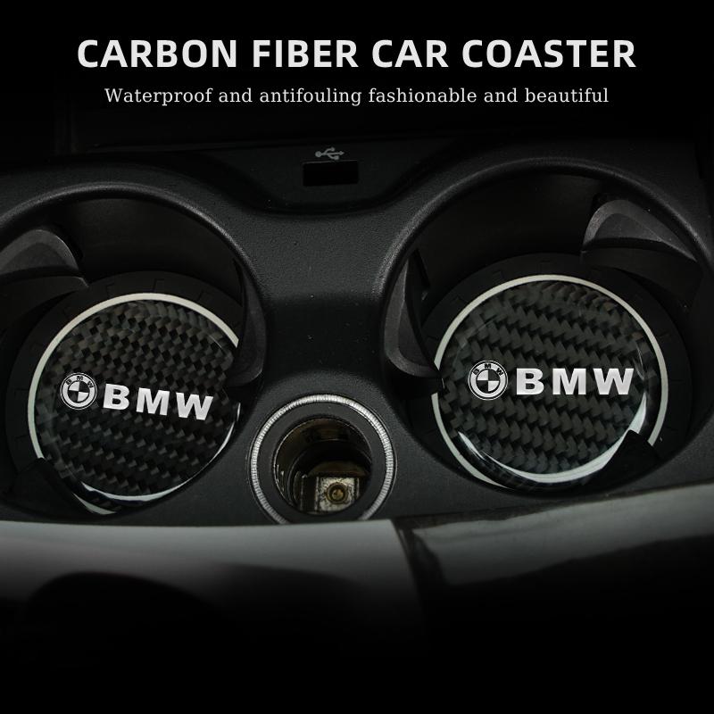 2025 Hot Car Interior Water Cup Mat For BMW E46 E90 E60 F30 F10 E39 E36 F20 G30 G20 E87 E92 E91 E30 F11 F31 X1 X2 X3 X5 X4 X5 X6