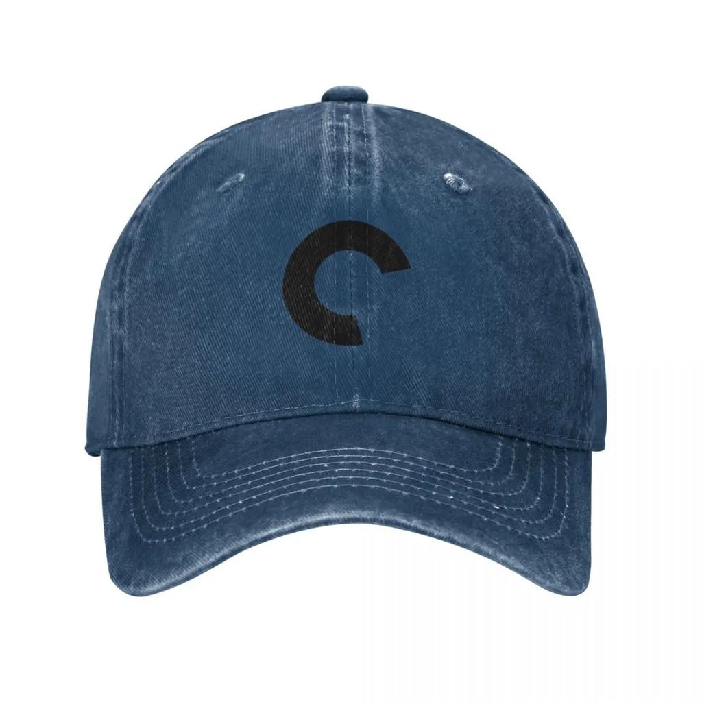 Criterion schwarzes Logo Baseballkappe Hut Unisex Angelkappe Partyhut Thermosichtschutz Damen Hüte Unisexs