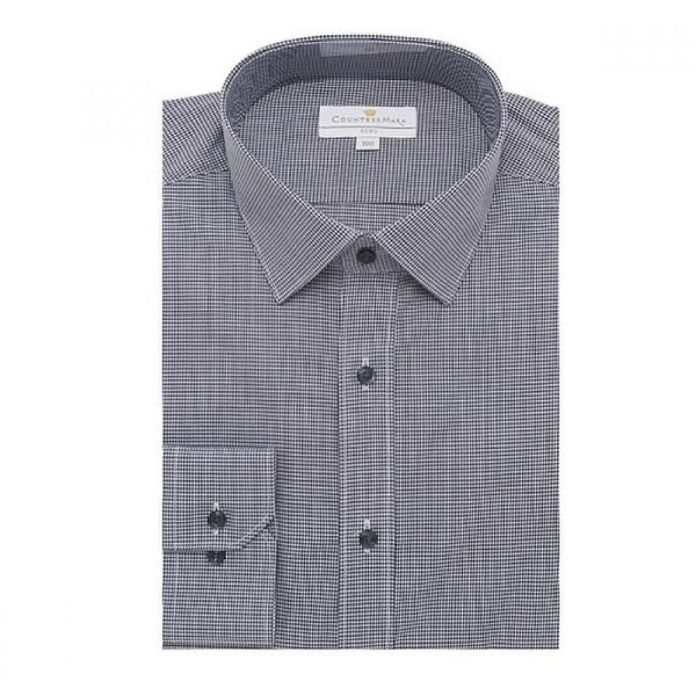 Countess Mara Slim Fit Long Sleeve 100 Natural Cotton Pattern Shirt Cdhw1p1351n0 095
