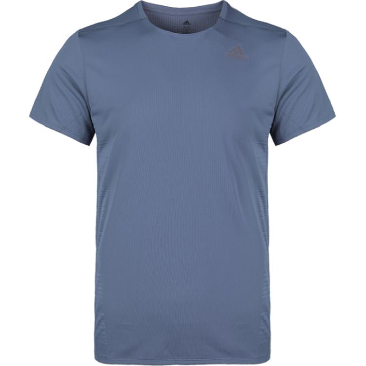 

Adidas Chill Ss Tee Круглый вырез модная удобная футболка с коротким рукавом мужские топы синий DZ4843 S