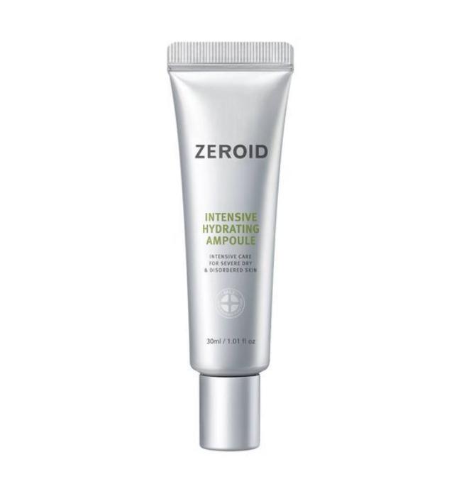 ZEROID Intensiv fuktighetsgivende ampulle 30 ml – Fuktighetsboostende serum for sensitiv hud