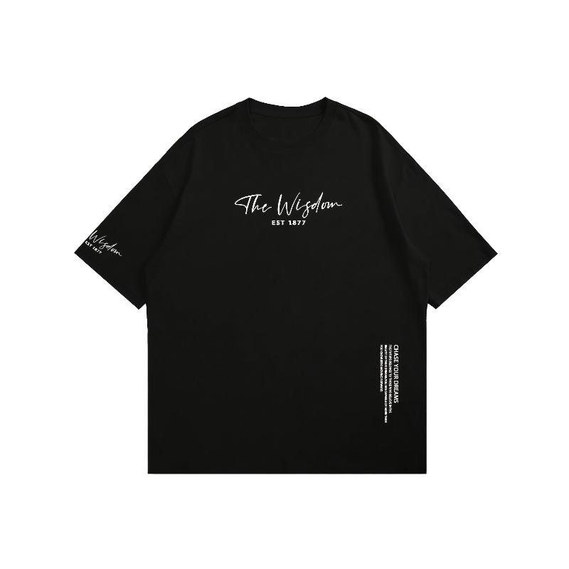 Men's Short Sleeve T-Shirt - Sweat-Absorbent Breathable Fashion Round Neck Short Sleeve Tee