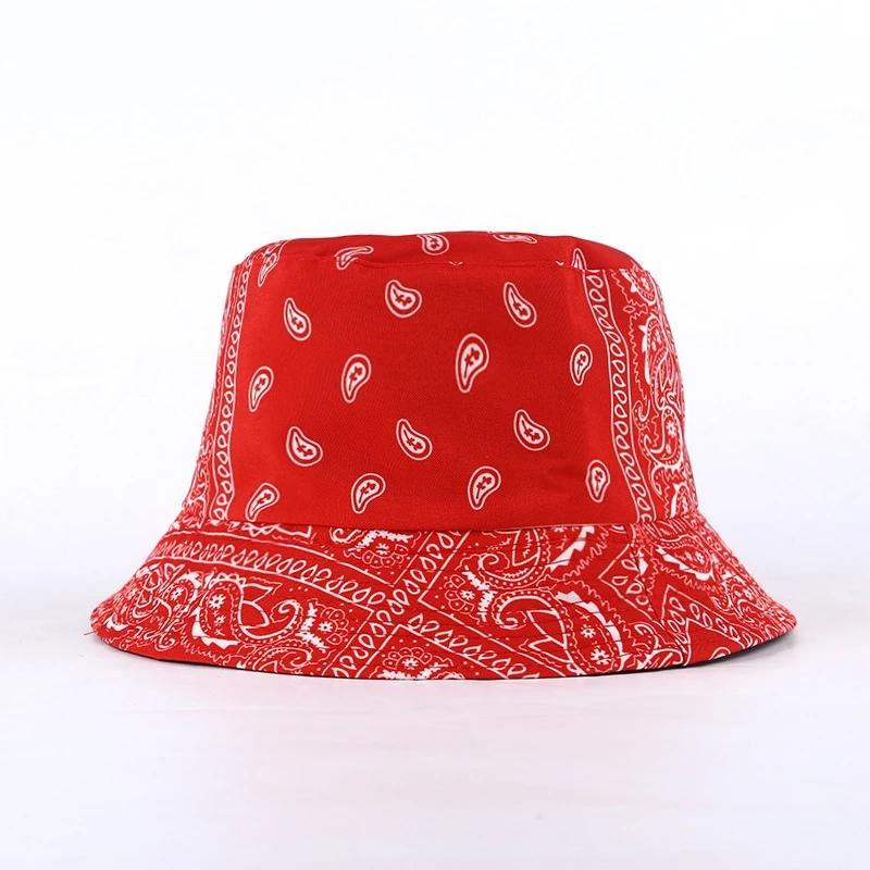 Unisex Printing Cotton Bucket Hat Men 