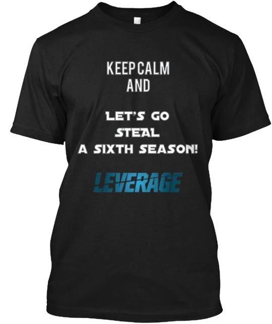 Футболка Leverage TV Show 100% Хлопок Мужские Футболки Топ Сделано в США Футболка Футболка Топ Унисекс S