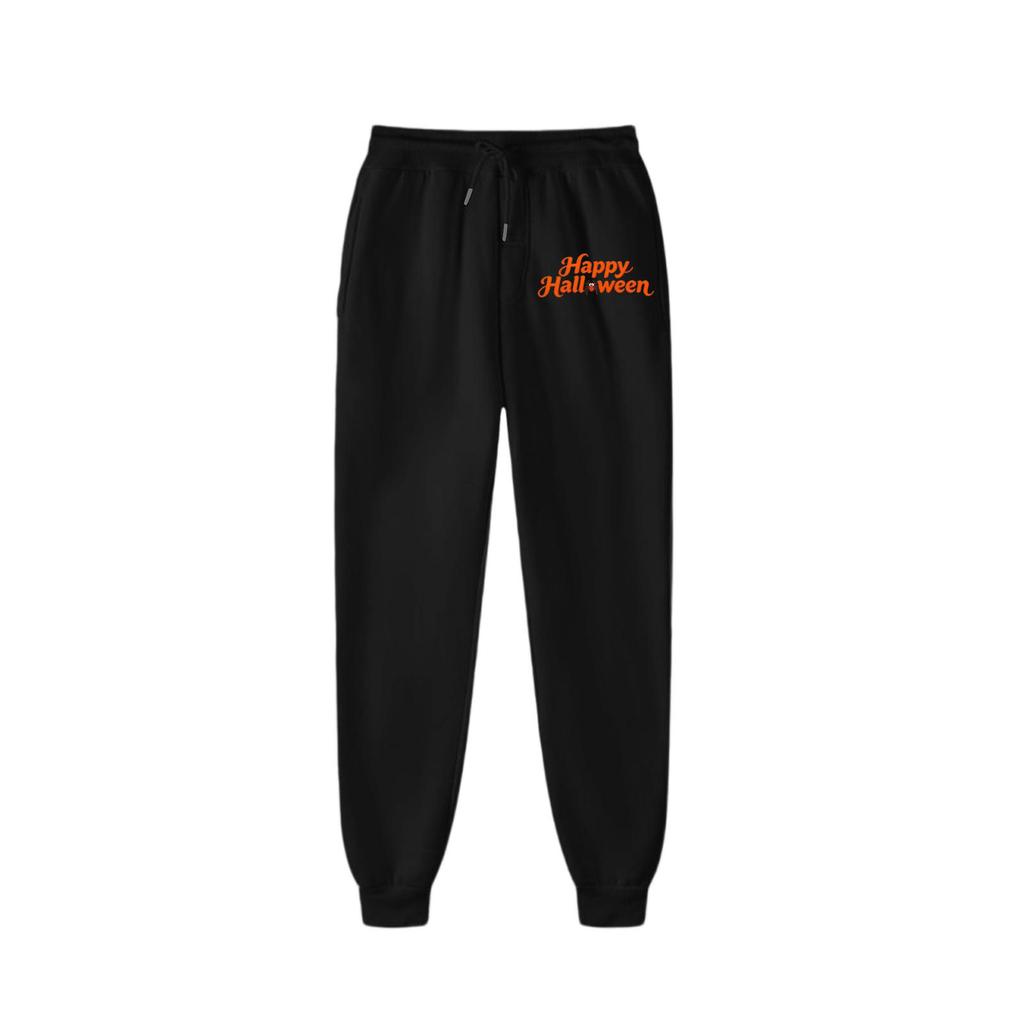 Kids Halloween Hoodie and Sweatpants Set Pumpkin Face Print Hooded Sweatshirt and Matching Bottoms Comfortable Fit for Children