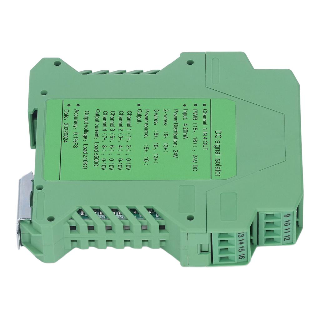 DC Stromsignal Isolator 1 Eingang 4 Ausgänge SPS Messumformer Aufbereiter für Leiterplatte 0 10V