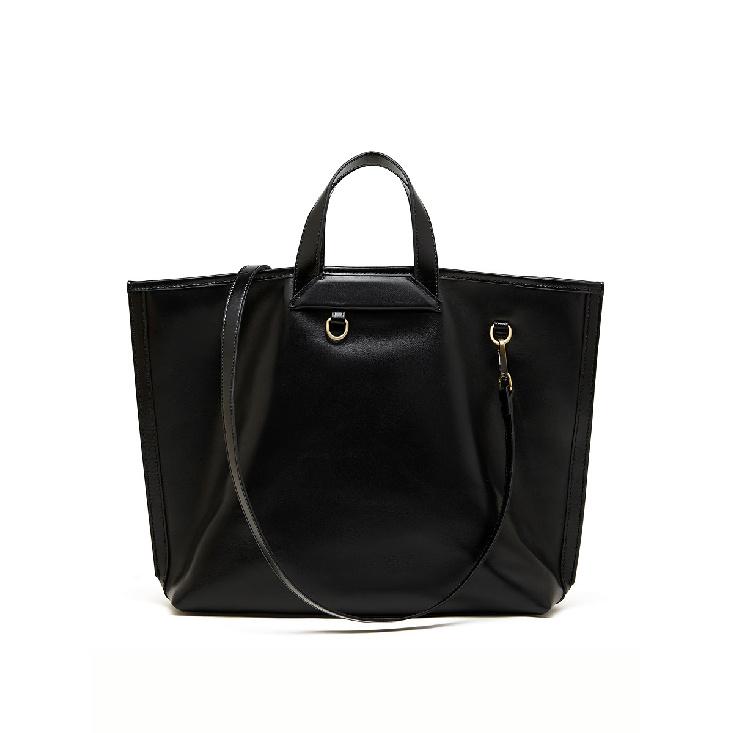 Top Layer Vegetable Tanned Simple Underarm Bag Single Shoulder Crossbody Bag Commuting Large Capacity Tote Bag