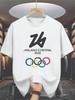 Camiseta Deportes de Invierno 2026 Niños Adulto Unisex Camiseta de Aficionado del Equipo