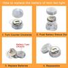 3LEDs Underwater RGB Submersible Lights with Battery Waterproof Swimming Pool Night Atmosphere Lamp Decor Wedding Party
