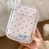 Polka Dot Print Pencil Case Ultra-thin Stationery Bag Durable Pen Bag  Students