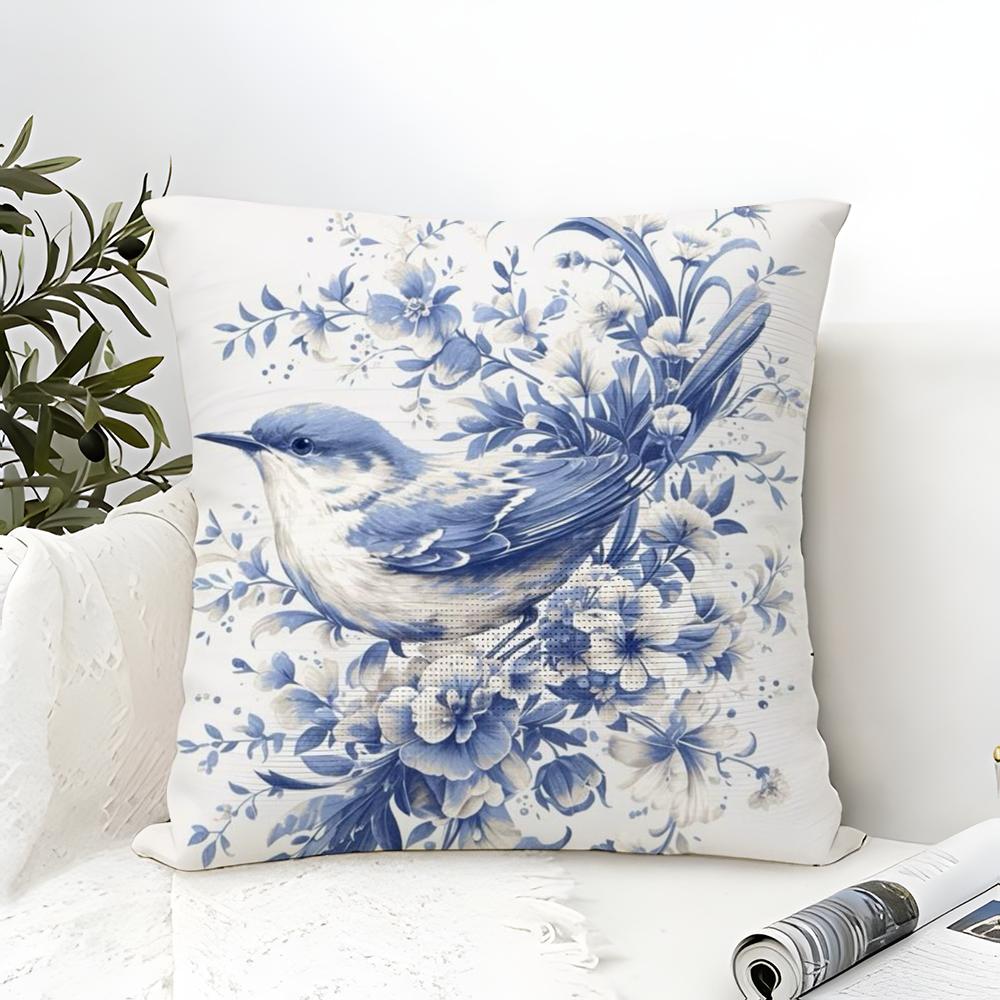 Beautiful Colorful Butterfly Decorative Prints Pillow Case Linen Pillow Case Sofa Home Decor Cushion Cover Cushion Cove