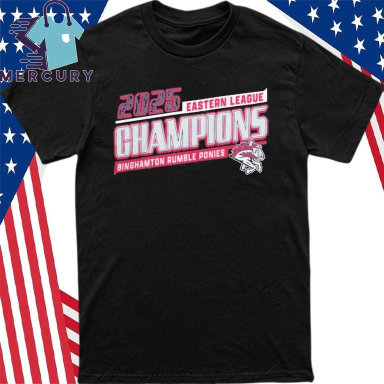 Rumble Ponies 2025 MiLB Eastern League Champions T-Shirt Unisex T-Shirt M
