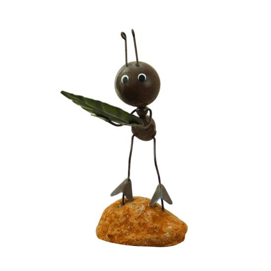 Durable Wide Application Iron Ant Sculpture Organ Miniature Home Decor