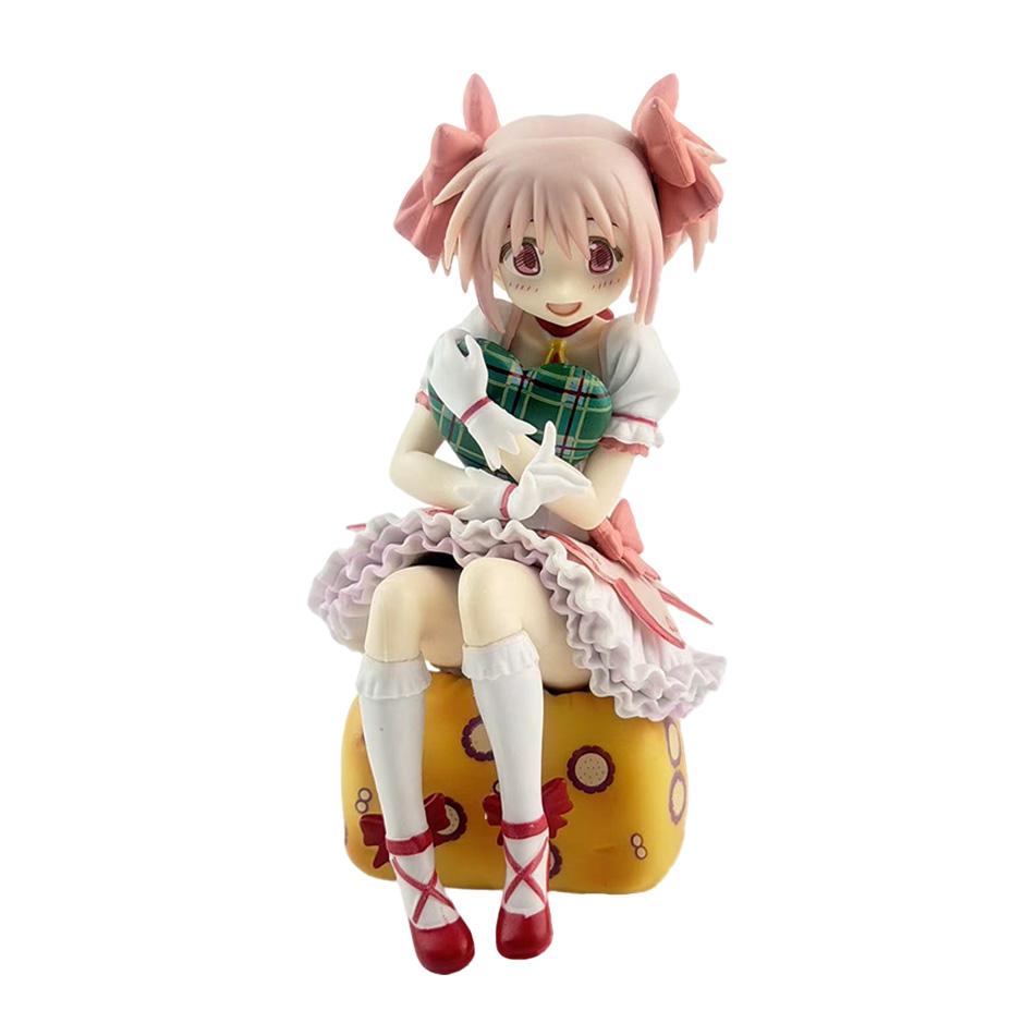 14cm Puella Madoka Magica Aniem Figure Action Magic Girl Model Decor Statue Dolls Toys Christmas Gift M agi adoka Poseable Articulated Scale Detailed