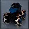 Monster Truck Off-Road Car Jeep Auto Off Road Sound Light Blue