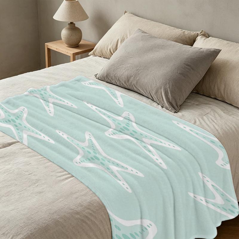 Lightweight Flannel Throw Blanket - Soft, Cozy & Warm, Perfect for Home Decor, Relaxing & Holiday Use (Christmas, Halloween)