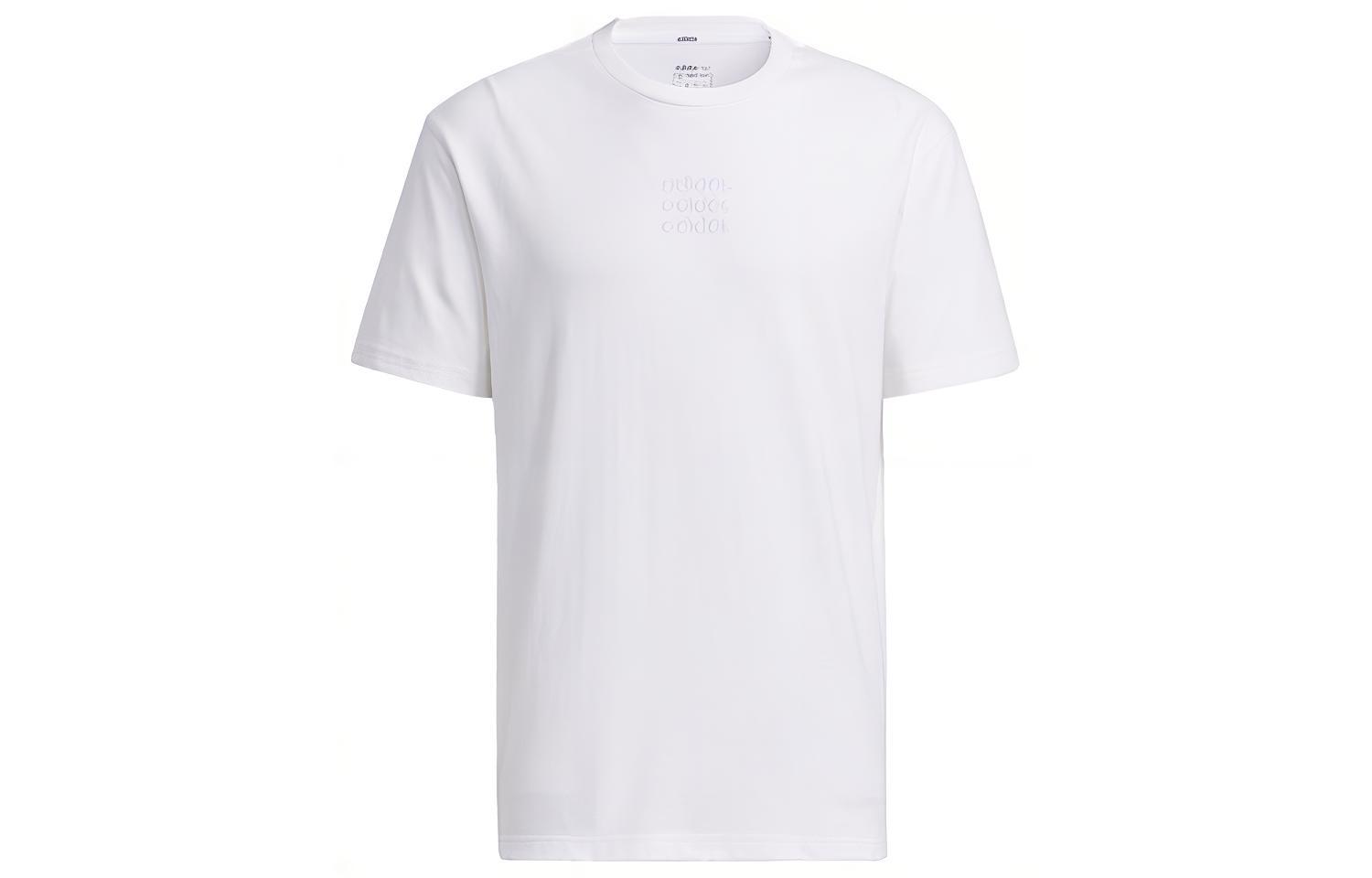 

Adidas Neo T Shirts Men s White Crew Neck Moderate Straight Fit H14209 XL