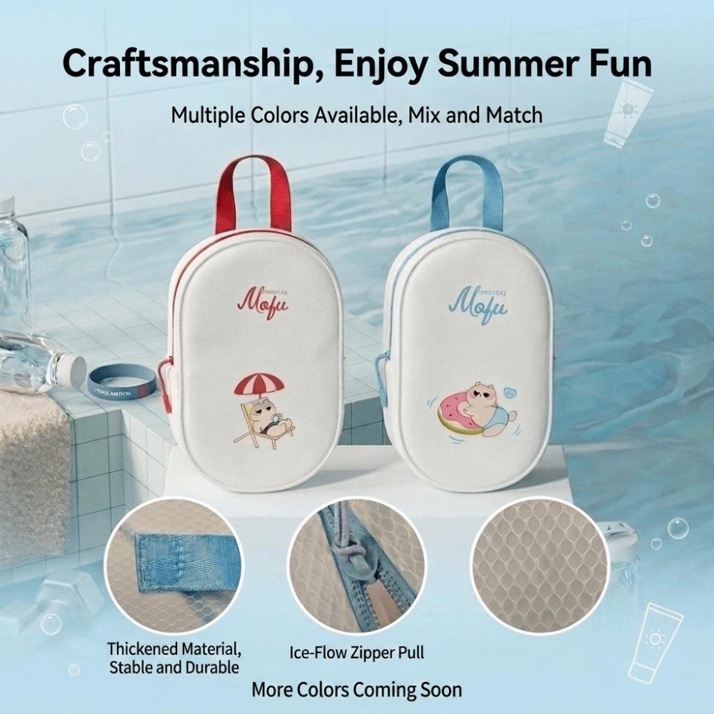 Waterproof Swimming Storage Bag Wear Resistant Swim Gear Bag Portable Organizer Bag  Pool Use