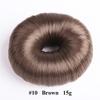 Hair Clip Black Hair Accessories Brown Hair Styling Tools Hair Donut Shaper Hair Ring Bun Maker