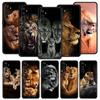 Soft TPU Case For Realme C67 C63 C55 C53 C25 C21 10 11 12 13 GT 2 3 5 Pro Plus 5G Shockproof Phone Cover Lion Alpha Male Cub Bag