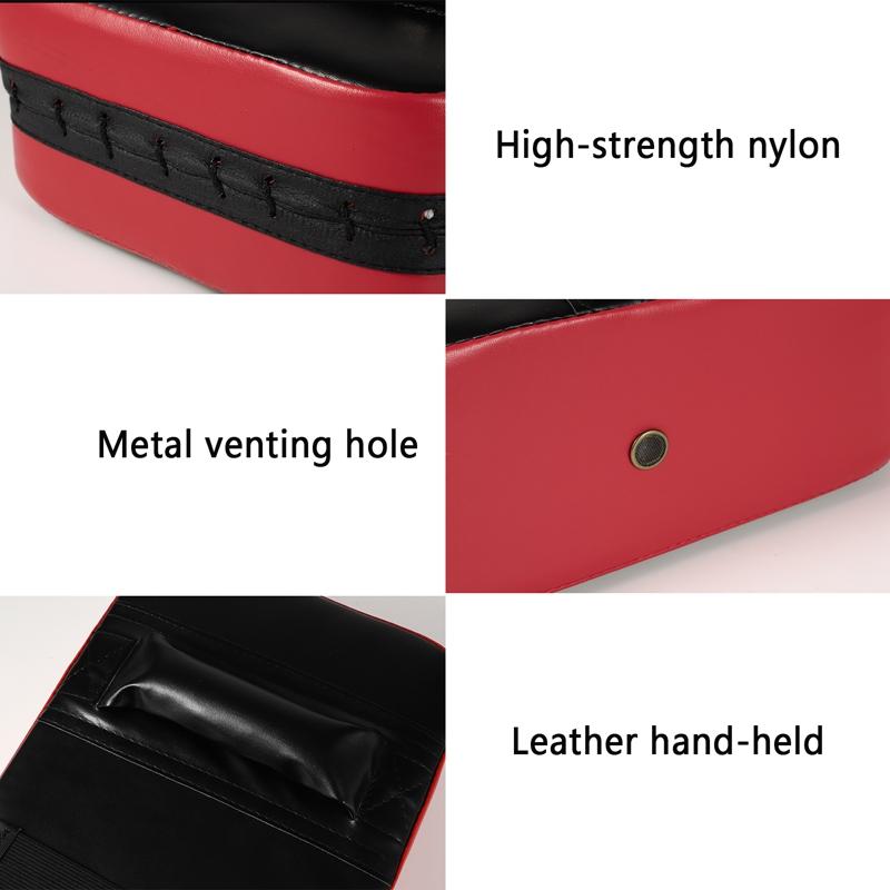 1 Pcs PU Leather Taekwondo Kick Pads Boxing Karate Pad Kickboxing Punch Mitts