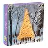500Pcs/Set Christmas Jigsaw Puzzle Four Seasons Cityscape Animal Puzzle Challenge Game Educational Puzzle Toy Holiday Party Family Activity Decoration