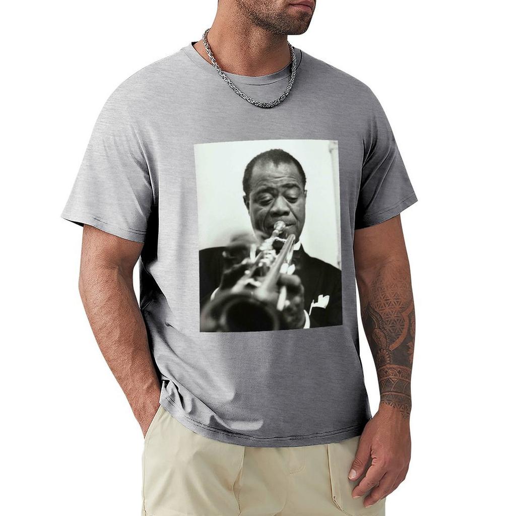 Remembering Louis T-Shirt Summer Top Plain T Shirts for Men Cotton