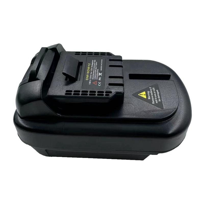 AD23-DM18DW12 Battery Adapter Convert For / 18V 20V Lithium Battery To For  12V Replacement Battery Tool