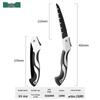 Free Marking Multifunctional Folding Hand Saw: Thickened Manganese Steel for Woodworking and Tree Cutting