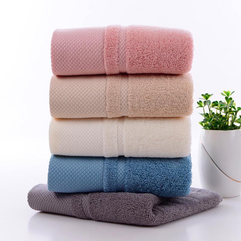 100% Cotton Premium Towel Highly Absorbent Quick Drying Thicken Soft Face Towel Not Easy To Drop Household Face Towel