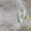 Dreamy Ice Cream Bear & Star Nail Art Stickers