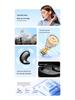 Écouteurs intra-auriculaires Bluetooth sans fil véritable à réduction de bruit avec son de haute qualité
