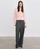 Nigaennikol Minimal Classic Loose Fit Slacks_Gray