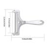 Premium Aluminium Alloy Cheese Slicer Wire Adjustable Cheese Cutter Butter Splitter Easy to Cutting Soft and Semi-Hard Cheeses
