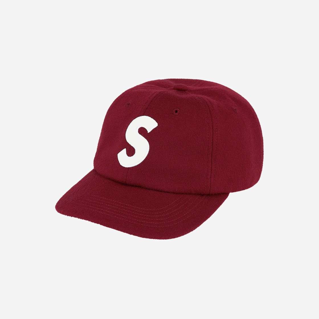 

Supreme Wool S Logo 6 вставок Красный 21FW -