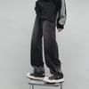 Summer Unisex American Denim: New Design Straight Wide-Leg Jeans by Trendy Brand.