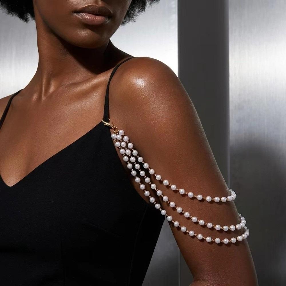 Multilayer Shoulder Chain Sexy Sweater Long Chain Retro Women Body Chain Body Jewelry