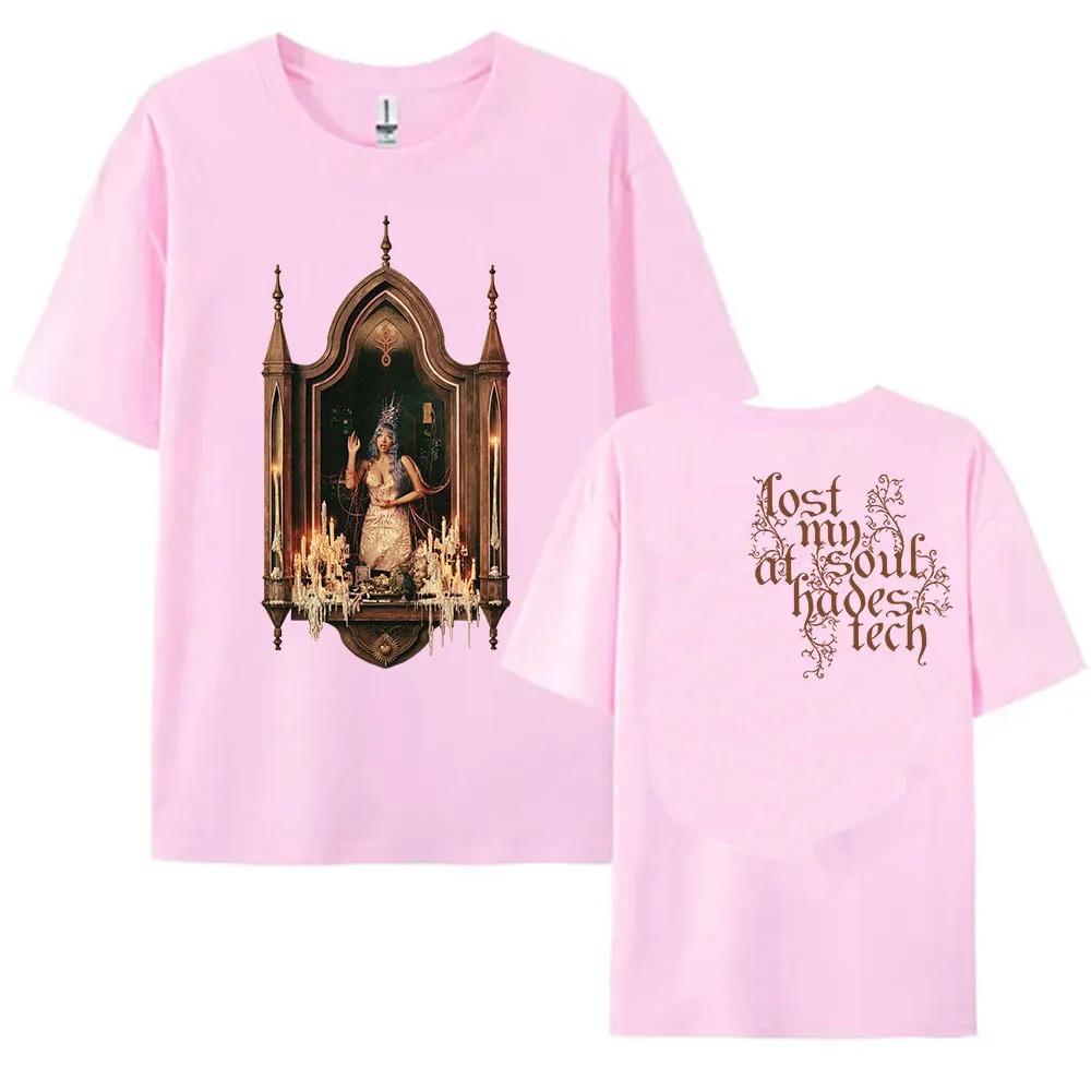 

Album Heads Melanie Martinez T-shirt Summer Short Sleeve Loose Female Tshirts Unisex Streetwear O-neck Graphic Print Tees 2XL