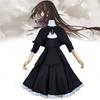 Puella Magi Madoka Magica Akemi Homura Cosplay Dress With Polyester Fabric For Anime Role Play