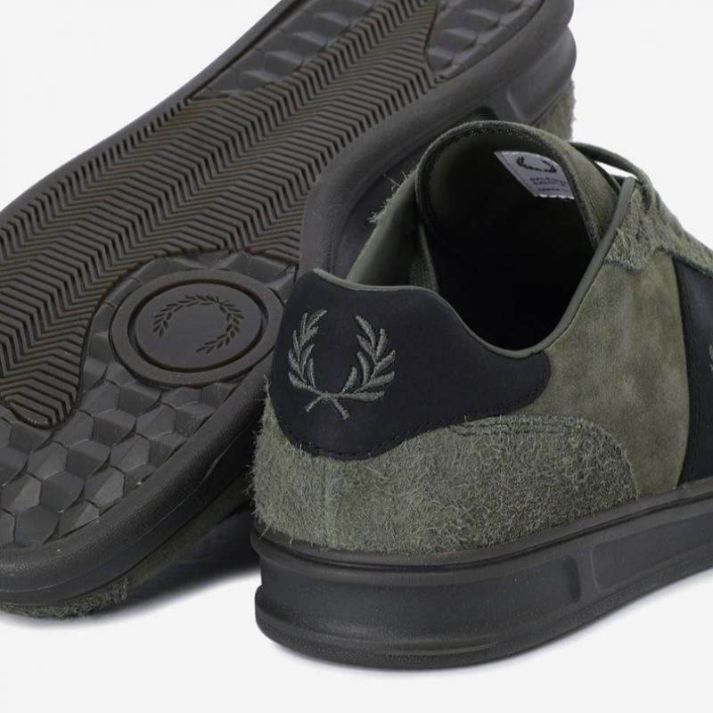 Fred Perry Men S B4 Suede SneakerS