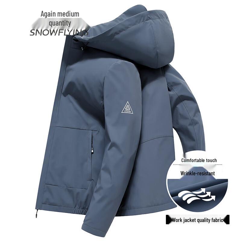 

Men s Detachable Hood Workwear Jacket 3XL