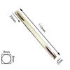 8x8mm 8mm Länge 85-130mm Stahl Eisen Welle Stift Für Fenster Tür Griff Hebel Knauf Vierkantstift